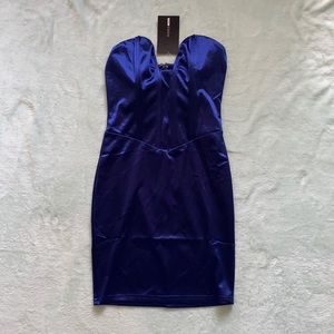 🦋 Satin Blue Sexy Mini 🦋